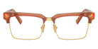 Miu Miu® MU 11XV Eyeglasses MU 11XV 15T1O1 54 - Caramel Transparent
