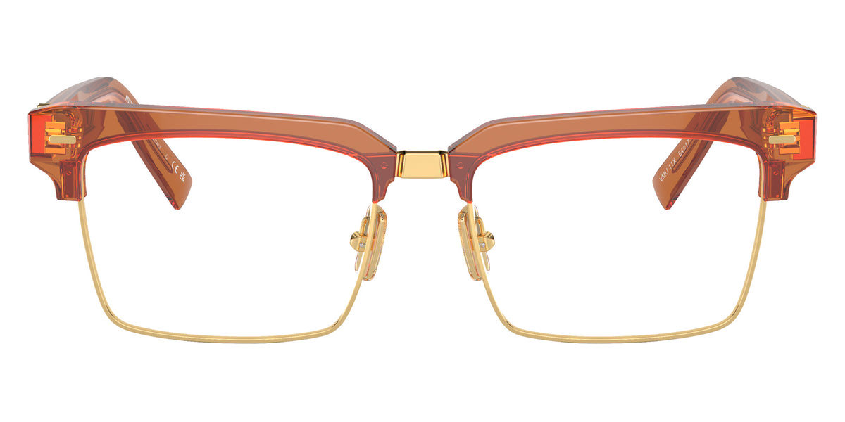 Miu Miu® MU 11XV Eyeglasses MU 11XV 15T1O1 54 - Caramel Transparent