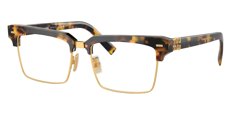 Miu Miu® MU 11XV Eyeglasses MU 11XV VAU1O1 54 - Honey Havana