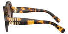 Miu Miu® MU 11YS Sunglasses MU 11YS VAU6S1 55 - Honey Havana
