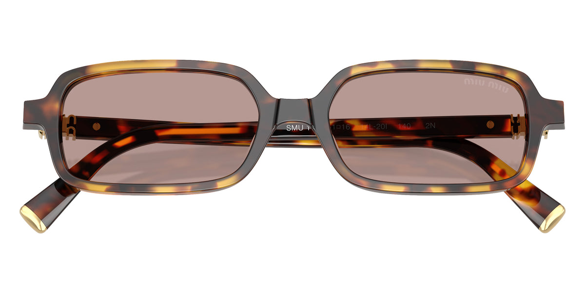Miu Miu® MU 11ZS Sunglasses MU 11ZS 14L20I 51 - Havana Honey