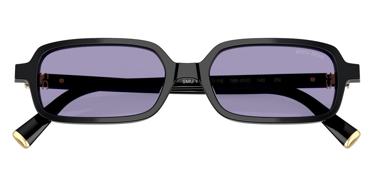 Miu Miu® MU 11ZS Sunglasses MU 11ZS 16K01O 51 - Black