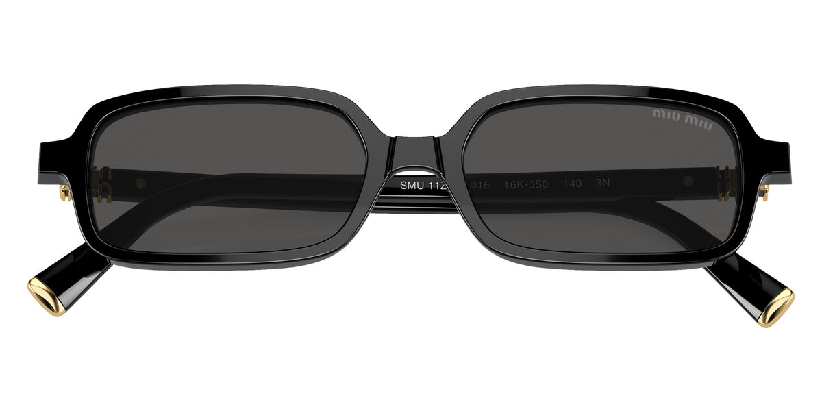Miu Miu® MU 11ZS Sunglasses MU 11ZS 16K5S0 51 - Black