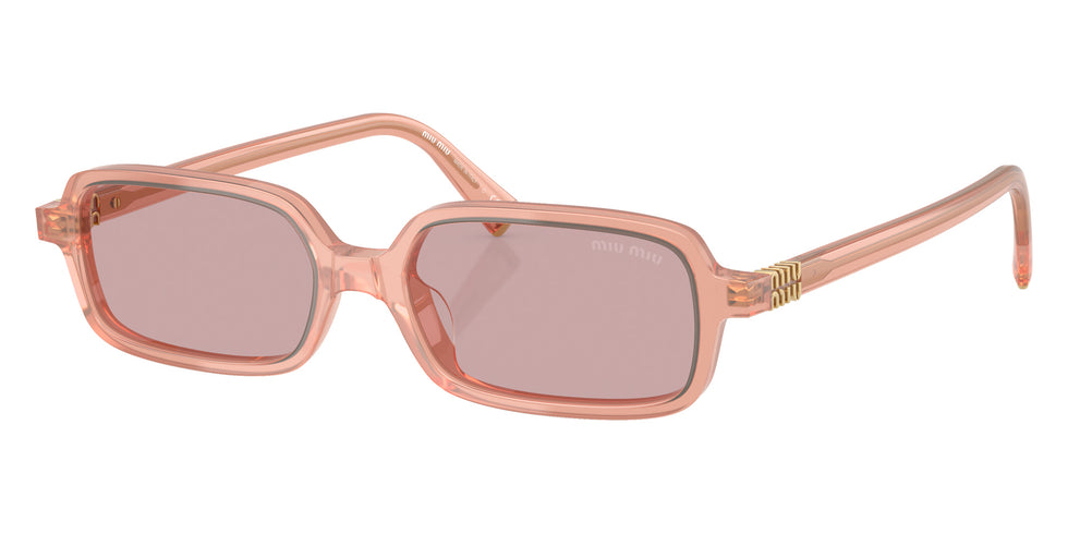 Miu Miu® MU 11ZS Sunglasses MU 11ZS 20I60V 51 - Opaline Pink