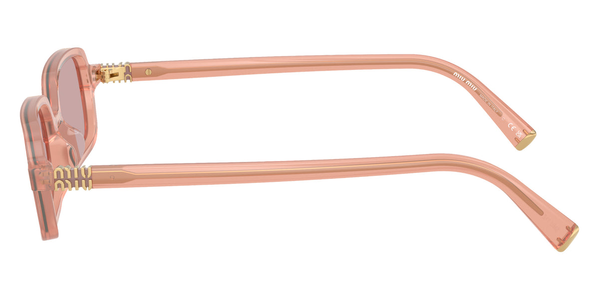 Miu Miu® MU 11ZS Sunglasses MU 11ZS 20I60V 51 - Opaline Pink