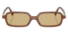 Miu Miu® MU 11ZS Sunglasses MU 11ZS 22I10R 51 - Opaline Amber