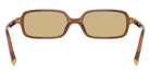 Miu Miu® MU 11ZS Sunglasses MU 11ZS 22I10R 51 - Opaline Amber