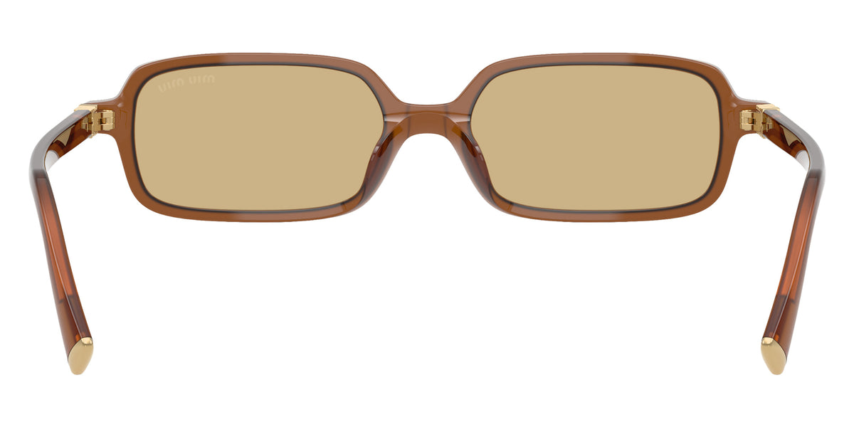 Miu Miu® MU 11ZS Sunglasses MU 11ZS 22I10R 51 - Opaline Amber