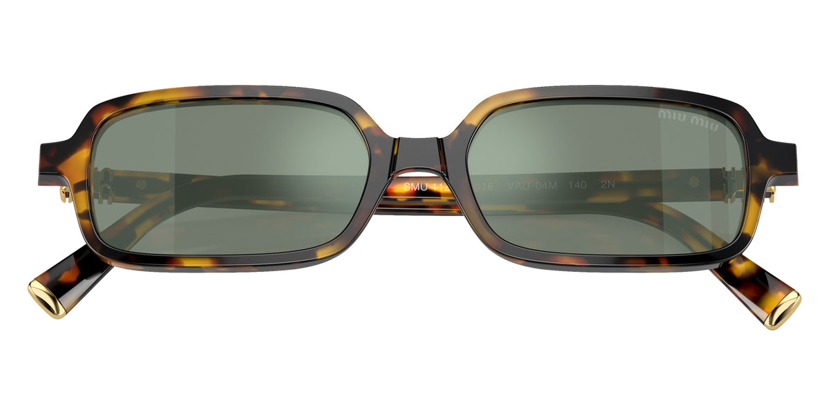 Miu Miu® MU 11ZS Sunglasses MU 11ZS VAU04M 51 - Honey Havana