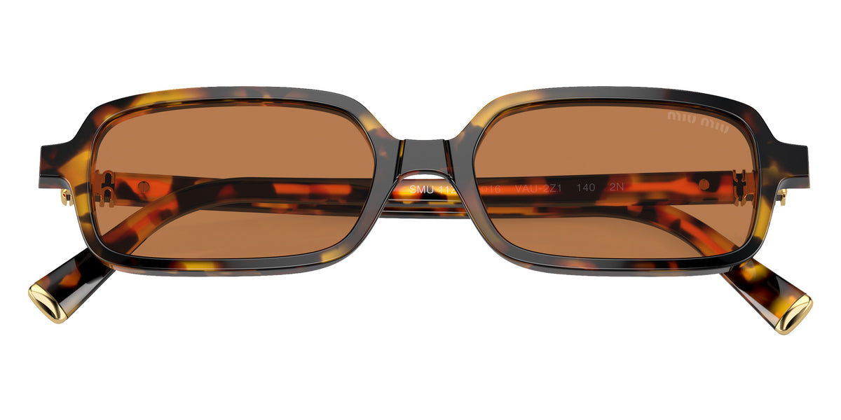 Miu Miu® MU 11ZS Sunglasses MU 11ZS VAU2Z1 51 - Honey Havana