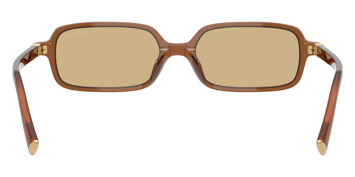 Miu Miu® MU 11ZSF Sunglasses MU 11ZSF 22I10R 52 - Opaline Amber
