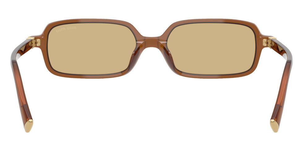 Miu Miu® MU 11ZSF Sunglasses MU 11ZSF 22I10R 52 - Opaline Amber