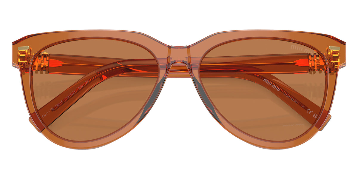 Miu Miu® MU 12ZS Sunglasses MU 12ZS 15T2Z1 56 - Caramel