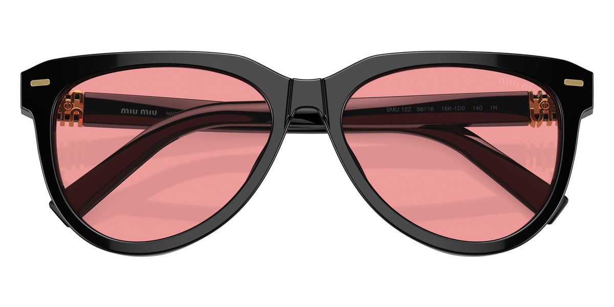 Miu Miu® MU 12ZS Sunglasses MU 12ZS 16K1D0 56 - Black