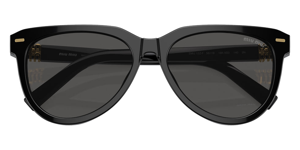 Miu Miu® MU 12ZSF Sunglasses MU 12ZSF 16K5S0 56 - Black
