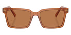 Miu Miu® MU 13ZS Sunglasses MU 13ZS 15T2Z1 55 - Caramel Transparent