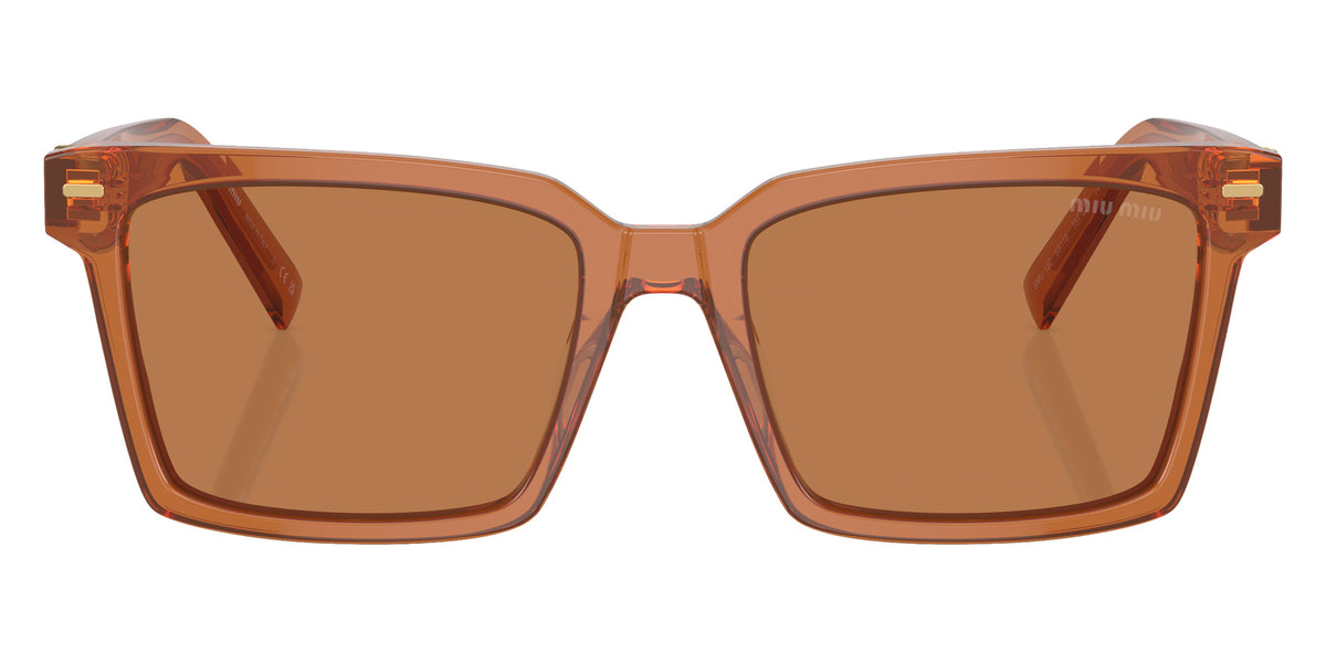 Miu Miu® MU 13ZS Sunglasses MU 13ZS 15T2Z1 55 - Caramel Transparent