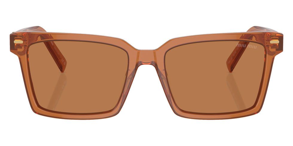 Miu Miu® MU 13ZS Sunglasses MU 13ZS 15T2Z1 55 - Caramel Transparent