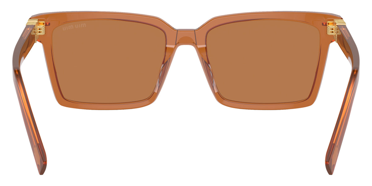 Miu Miu® MU 13ZSF Sunglasses MU 13ZSF 15T2Z1 55 - Caramel Transparent