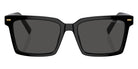 Miu Miu® MU 13ZSF Sunglasses MU 13ZSF 16K5S0 55 - Black