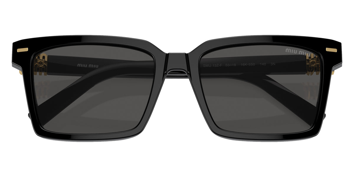 Miu Miu® MU 13ZSF Sunglasses MU 13ZSF 16K5S0 55 - Black