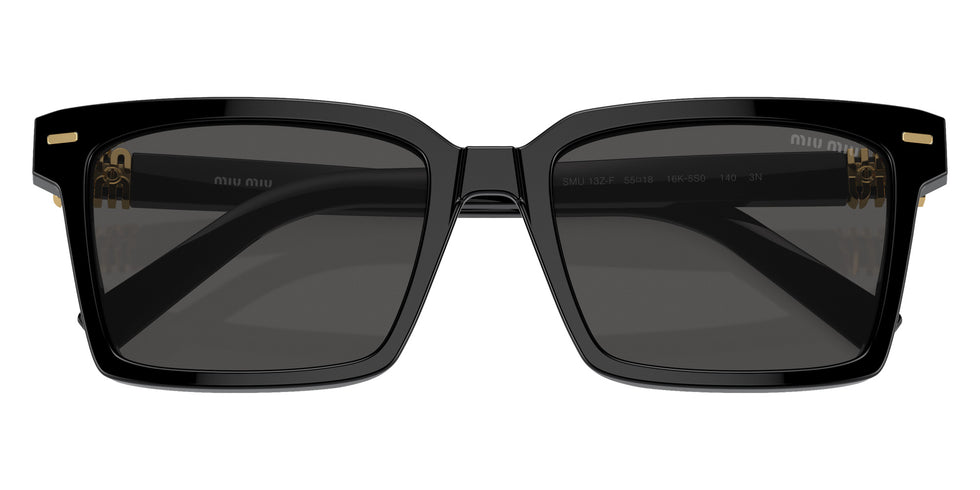 Miu Miu® MU 13ZSF Sunglasses MU 13ZSF 16K5S0 55 - Black