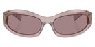 Miu Miu® MU 14ZS Sunglasses MU 14ZS 12W20I 59 - Mauve Transparent