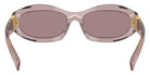 Miu Miu® MU 14ZS Sunglasses MU 14ZS 12W20I 59 - Mauve Transparent
