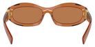 Miu Miu® MU 14ZS Sunglasses MU 14ZS 15T10I 59 - Caramel Transparent