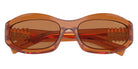 Miu Miu® MU 14ZS Sunglasses MU 14ZS 15T10I 59 - Caramel Transparent