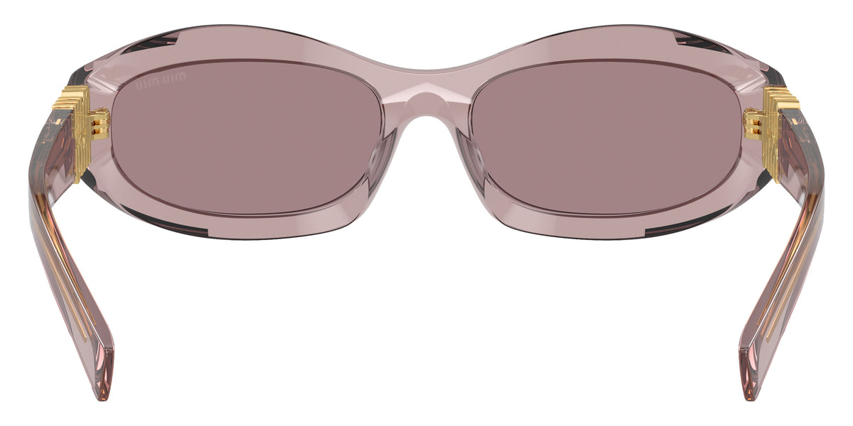 Miu Miu® MU 14ZSF Sunglasses MU 14ZSF 12W20I 61 - Mauve Transparent