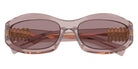 Miu Miu® MU 14ZSF Sunglasses MU 14ZSF 12W20I 61 - Mauve Transparent