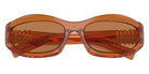 Miu Miu® MU 14ZSF Sunglasses MU 14ZSF 15T10I 61 - Caramel Trasparent