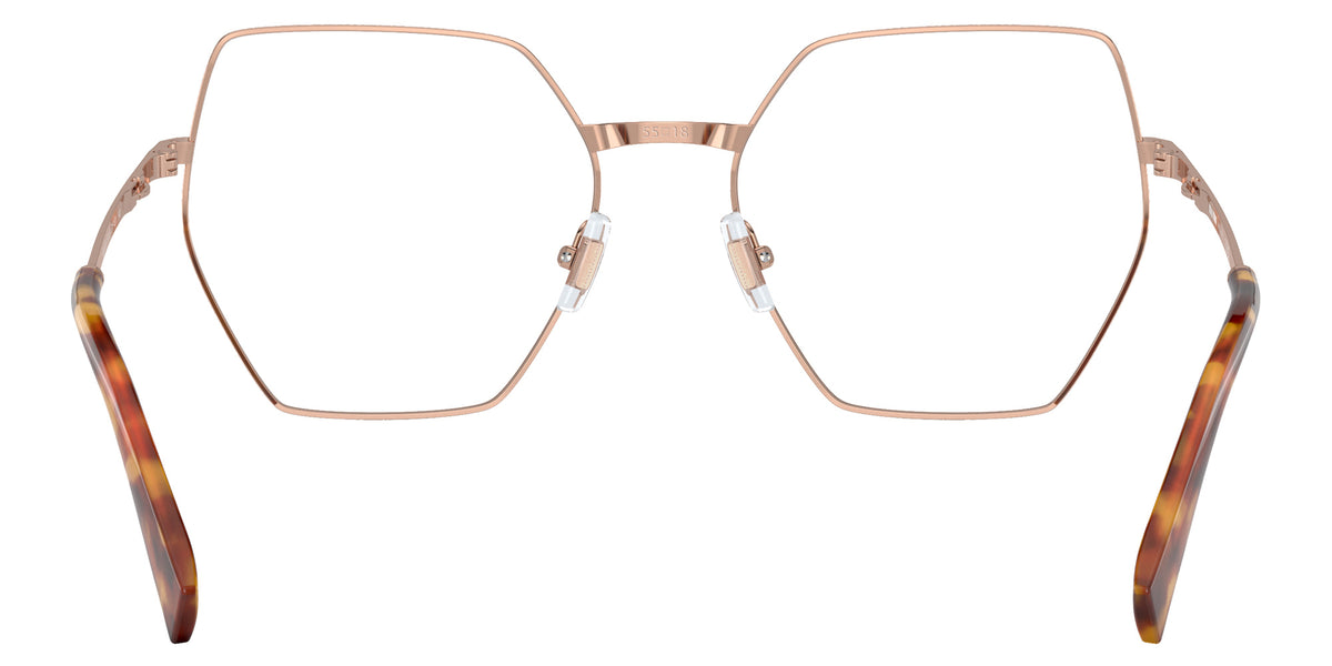 Miu Miu® MU 50VV Eyeglasses MU 50VV ZVF1O1 55 - Rose Gold