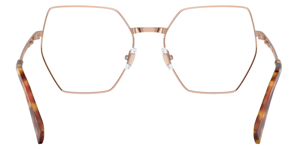 Miu Miu® MU 50VV Eyeglasses MU 50VV ZVF1O1 55 - Rose Gold