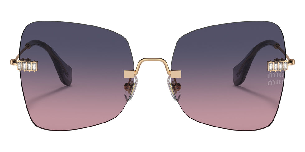 Miu Miu® MU 50WS Sunglasses MU 50WS 7OE06N 59 - Antique Gold