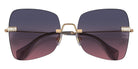 Miu Miu® MU 50WS Sunglasses MU 50WS 7OE06N 59 - Antique Gold