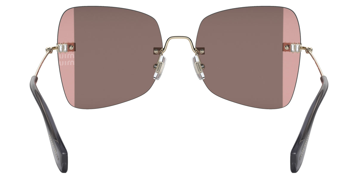 Miu Miu® MU 50WS Sunglasses MU 50WS ZVN01Q 59 - Pale Gold
