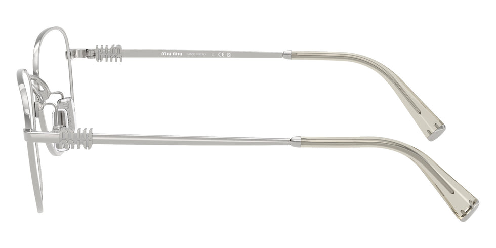 Miu Miu® MU 50WV Eyeglasses MU 50WV 1BC1O1 53 - Silver