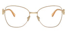 Miu Miu® MU 50XV Eyeglasses MU 50XV 14M1O1 56 - Pale Gold