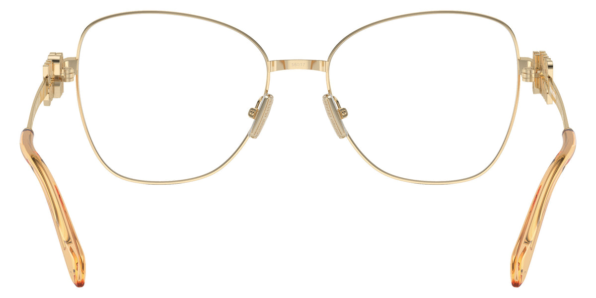 Miu Miu® MU 50XV Eyeglasses MU 50XV 14M1O1 56 - Pale Gold