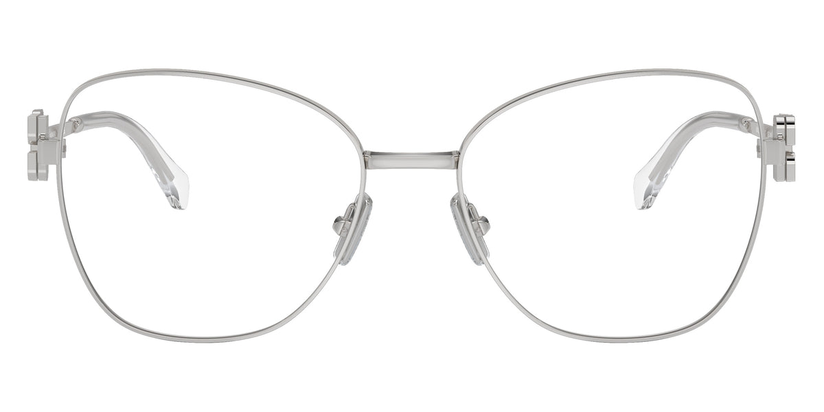 Miu Miu® MU 50XV Eyeglasses MU 50XV 1BC1O1 54 - Silver