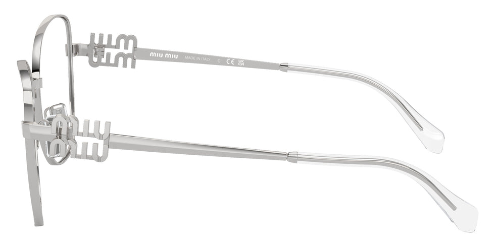 Miu Miu® MU 50XV Eyeglasses MU 50XV 1BC1O1 54 - Silver