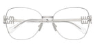 Miu Miu® MU 50XV Eyeglasses MU 50XV 1BC1O1 54 - Silver