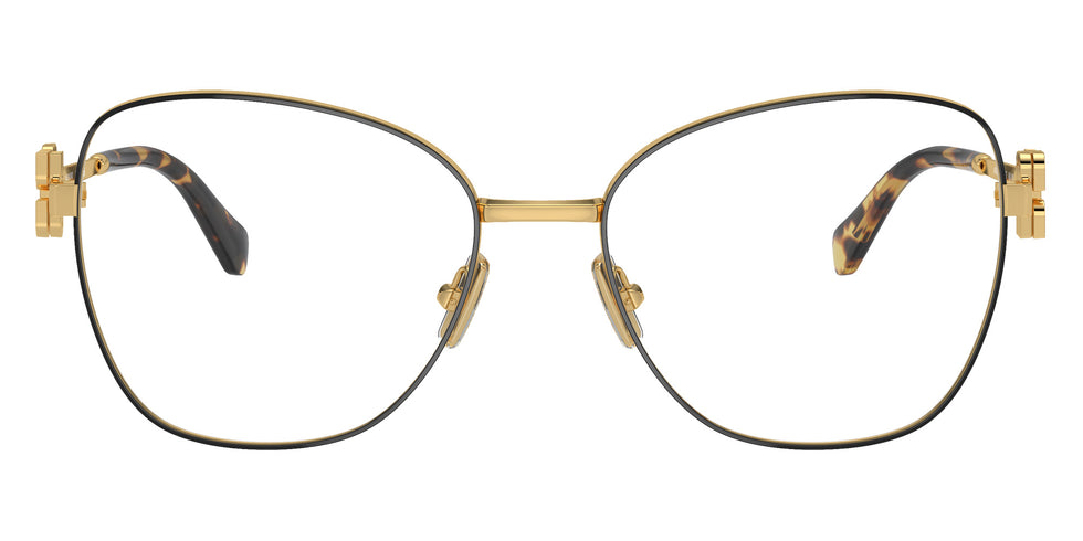 Miu Miu® MU 50XV Eyeglasses MU 50XV KUI1O1 56 - Gold
