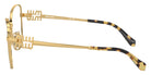 Miu Miu® MU 50XV Eyeglasses MU 50XV KUI1O1 56 - Gold