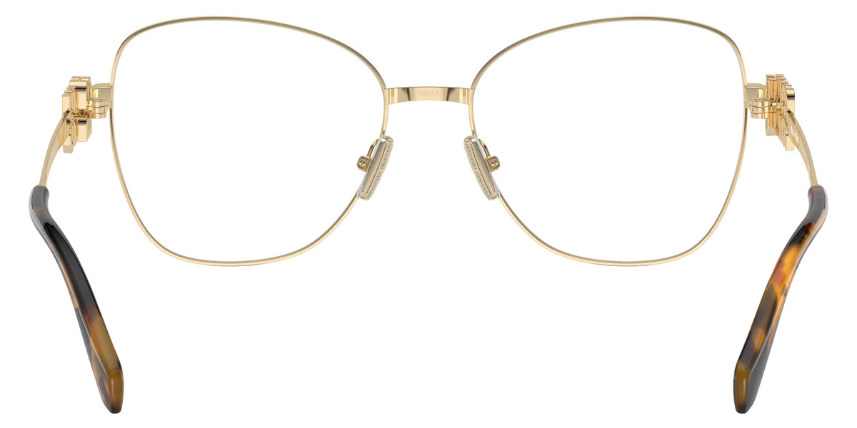 Miu Miu® MU 50XV Eyeglasses MU 50XV ZVN1O1 56 - Pale Gold