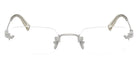 Miu Miu® MU 50YV Eyeglasses MU 50YV 1BC1O1 52 - Silver