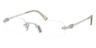Miu Miu® MU 50YV Eyeglasses MU 50YV 1BC1O1 52 - Silver