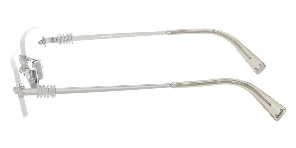 Miu Miu® MU 50YV Eyeglasses MU 50YV 1BC1O1 52 - Silver